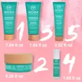 VEGAN hair growth kit: shampoo, conditioner, mask, serum, hair cream and cosmetic bag